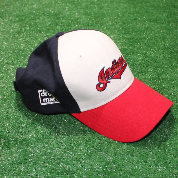 ❤️⚾💙BDA Cleveland Indians Youth Baseball Cap Hat - Picture 1 of 5